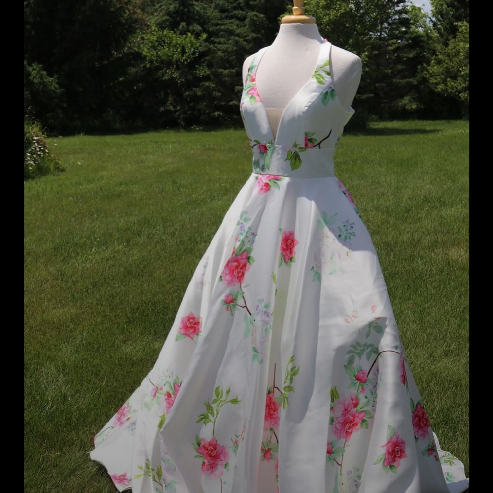 Floral Wedding Dress